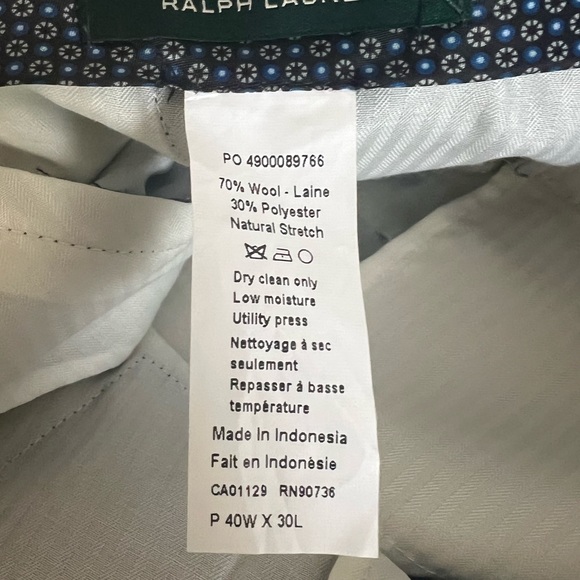 Men's Classic-Fit UltraFlex Stretch Plaid Suit, and Pants model as ref only - Picture 8 of 9